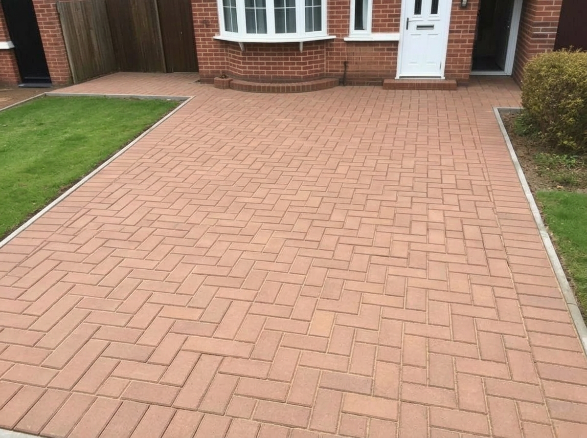 Driveway Transformation after