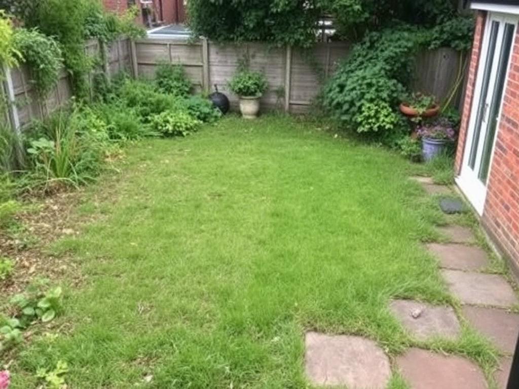 Garden Landscaping before